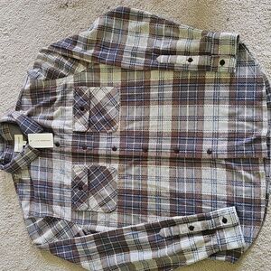 Lucky BrandMen's Brushed Long Sleeve Knit Shirt